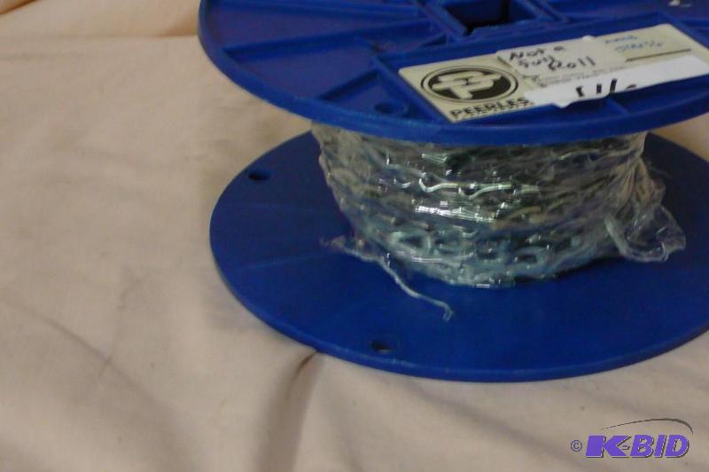 lot 116 image: Peerless # 35 Sash chain zinc  total wei...