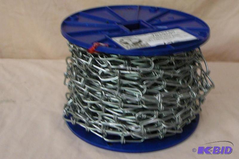lot 123 image: Peerless 1 twinloop zinc working load 155lbs...