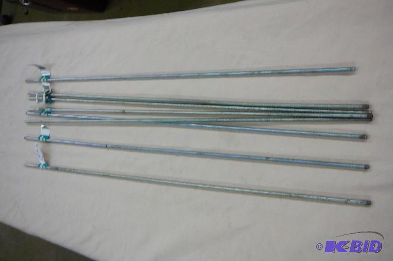 lot 153 image: 10-24 x 24 "&nbspthreaded rods coarse t...