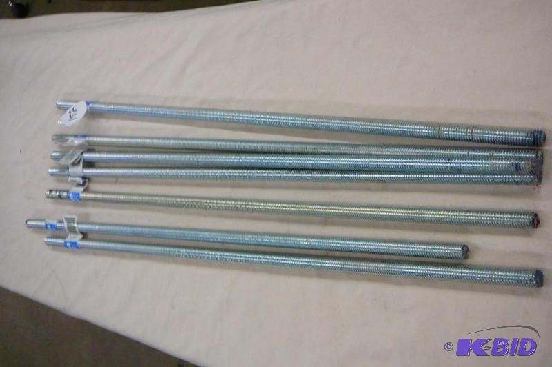 lot 158 image: 12"-13 x 24"&nbspthreaded rods co...
