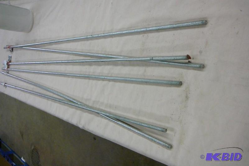 lot 165 image: 516"-18 x36" threaded rods coarse ...
