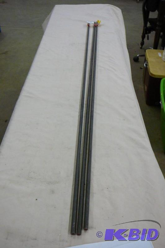 lot 171 image: 516" x 48" smooth rods cold rolled...