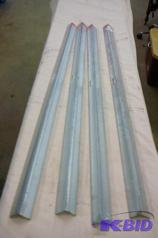 lot 175 image: 1-14" x 36" solid angle galvanized...