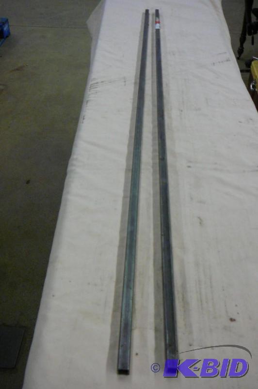 lot 177 image: 12" x 48" square tubes 16 gauge st...