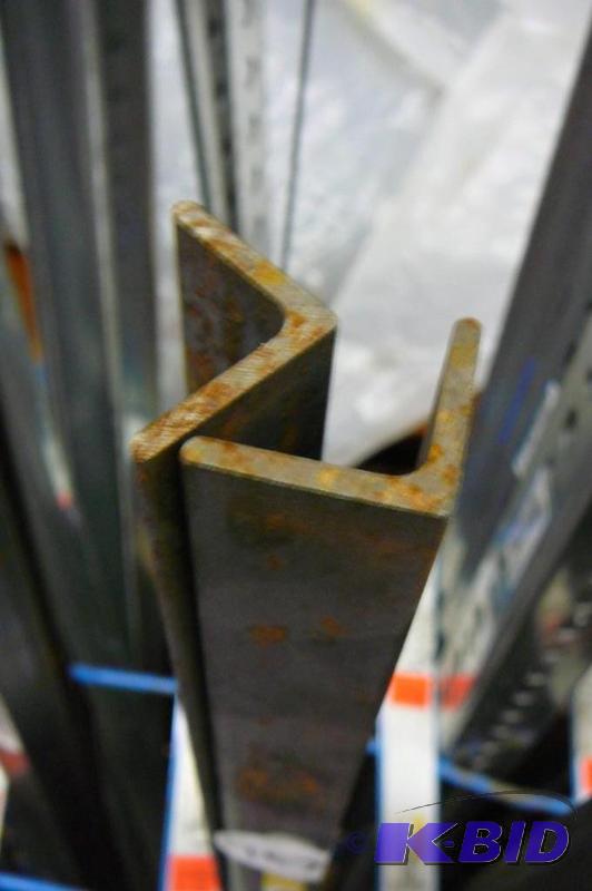 lot 187 image: 1" x 48" solid angle 18 hot rolle...