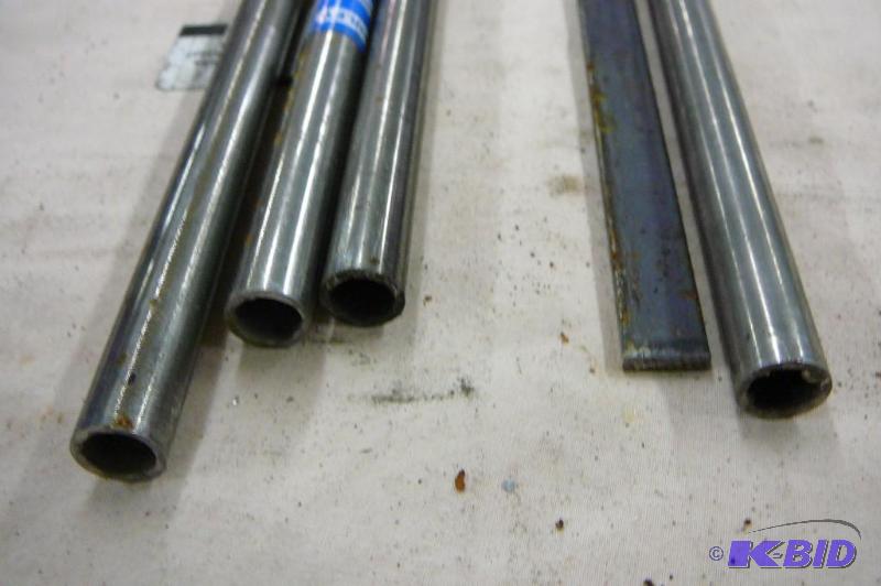 lot 189 image: 12" x 48" round tubes 16 gauge&nbs...
