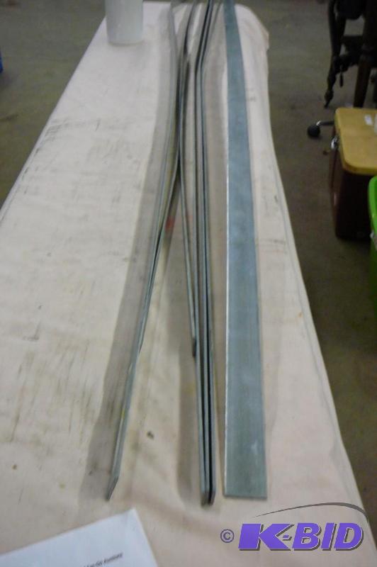lot 190 image: 34" x 72"&nbspsolid flat 12 gauge...