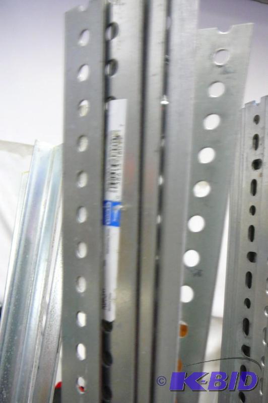 lot 193 image: 38" x 72" slotted flats&nbspgalva...