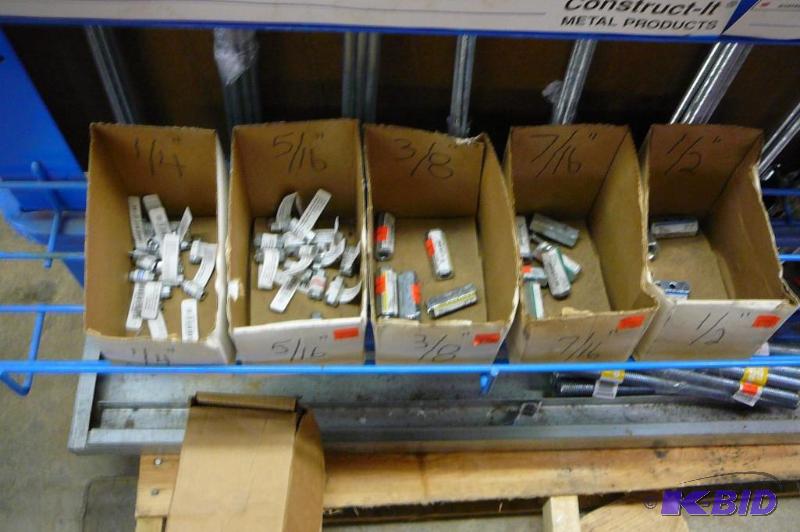 lot 199 image: Zinc plated couplers 15 count 14" 15 co...