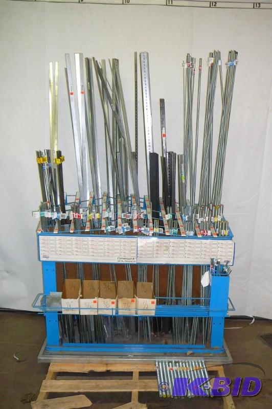 lot 201 image: Display rack Rack only no materials ...