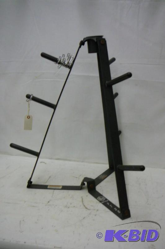 lot 24 image: APEX PT36 weight stand With clips  ...