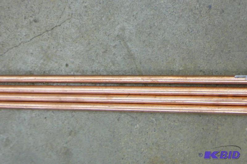 lot 59 image: 58" x 8L&nbspUL ground rod 4 count...
