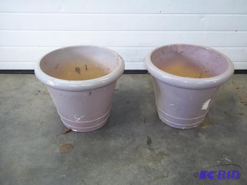 Pair of flower pots...