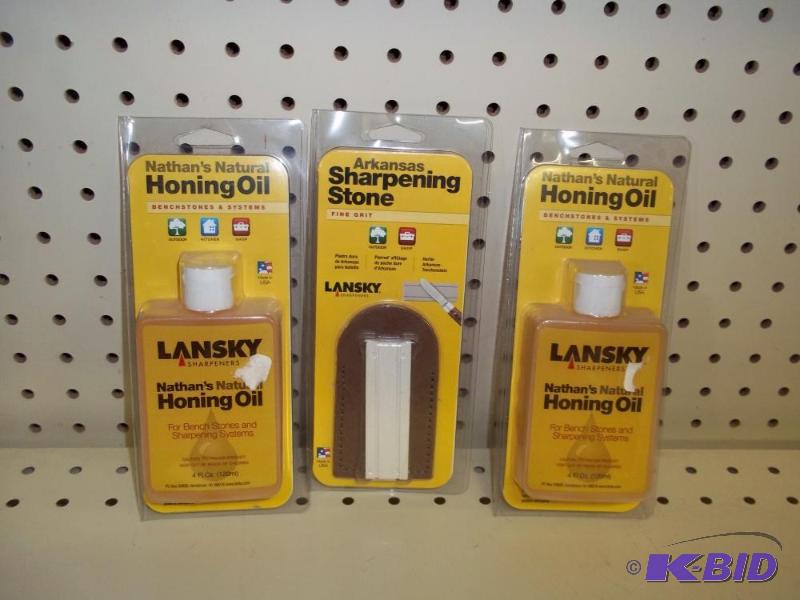 NEW Honing Oil and Sharpening stone...
