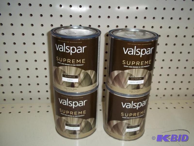 New 4 Quarts exterior paint...