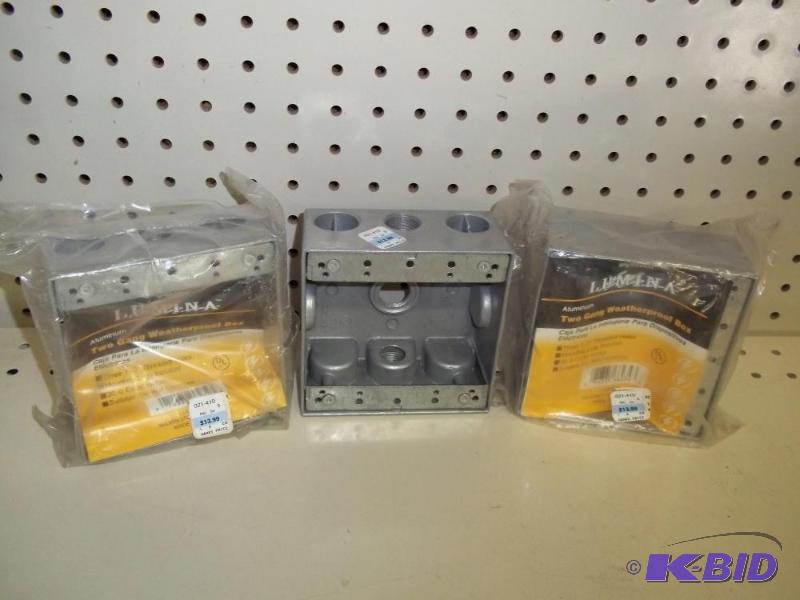 New Assortment of electrical boxes...