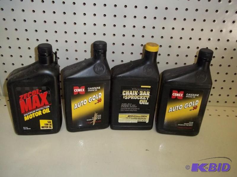 Quarts of Oil 2 full, 2 partial...