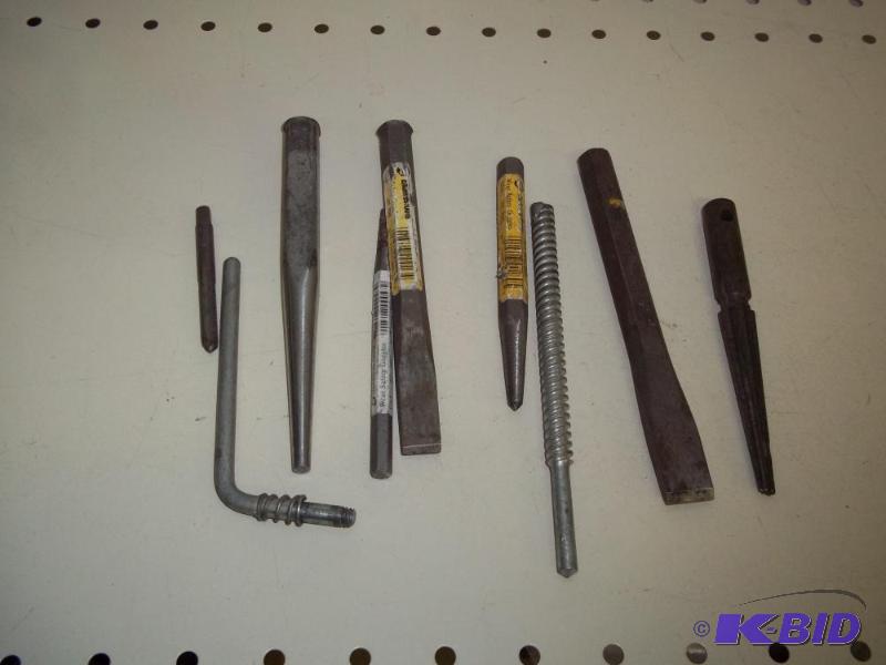 Chisels and punches...