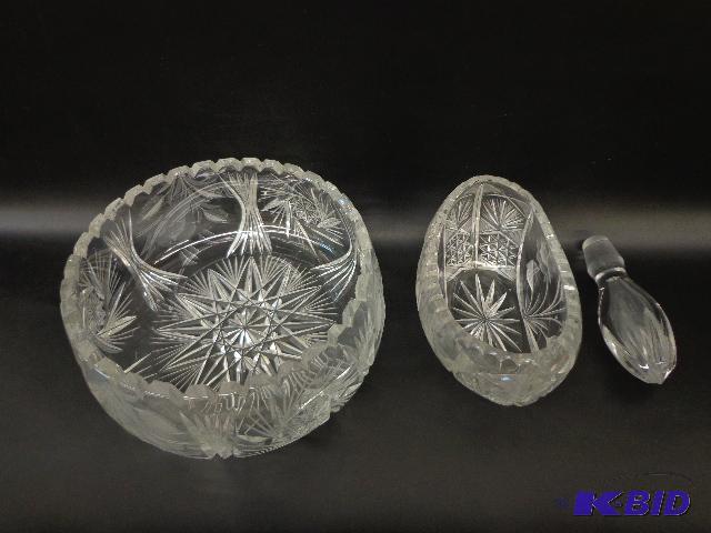 Crystal   Bowl - Deep Dish  8 14&quot Wide ...