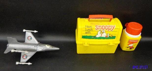Back to School   Snoopy Lunch Pail wThermos ...