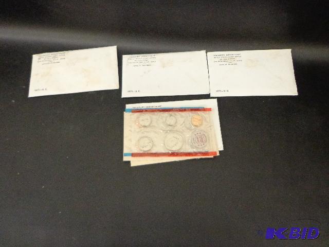 1971 Coin Proof Set   Treasury Department UC ...