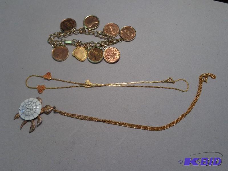 Necklaces and Bracelet   Turtle Necklace - 16...