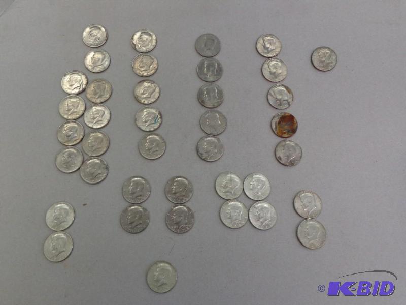 Kennedy Half Dollars   &nbsp1 - 1966  &nbsp...