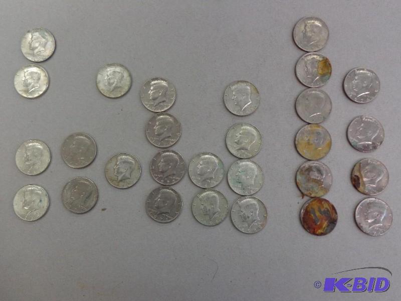 Kennedy Half Dollars   1 - 1963  1 - 1964  1 ...