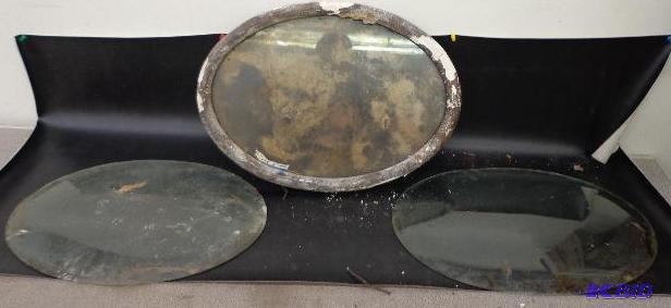 Vintage FrameGlass   Dome Glass measures 19 ...