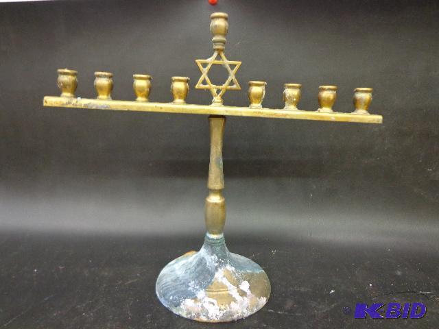Candelabras   2 Different Designs  Brass  Jew...