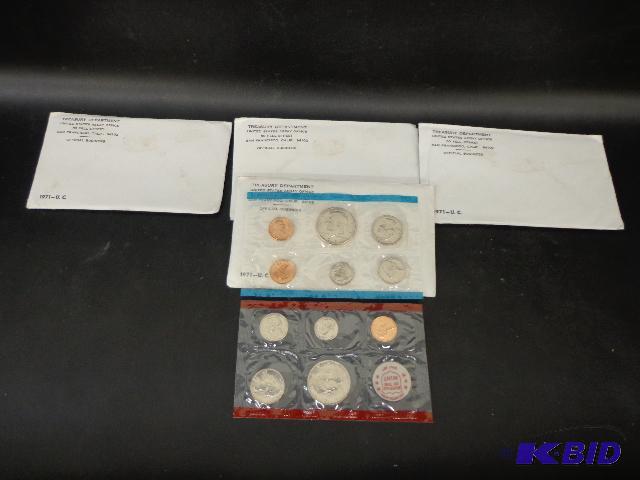 1971 Coin Proof Set   Treasury Department UC ...