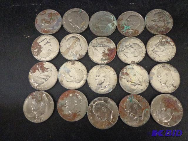 1971 Eisenhower Liberty Dollars   Quantity of...