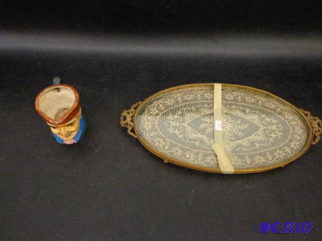 Serving Tray &amp More   Small Tray wCroche...