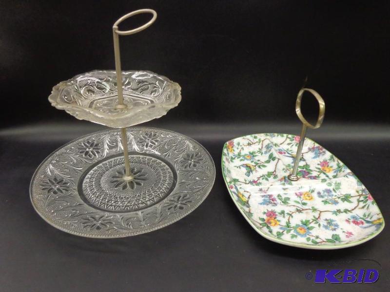 GlassCrystal Dishes &amp More   2 Pedestal ...