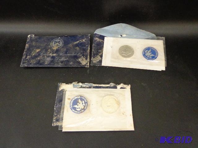1971 Eisenhower Silver Dollars   Uncirculated...