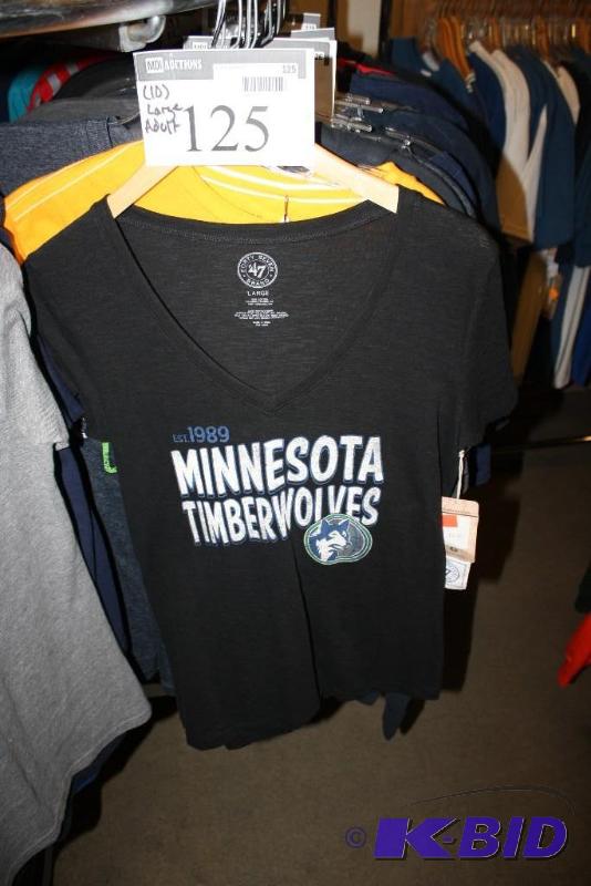 Officially Licensed Sports Apparel Tops (L)