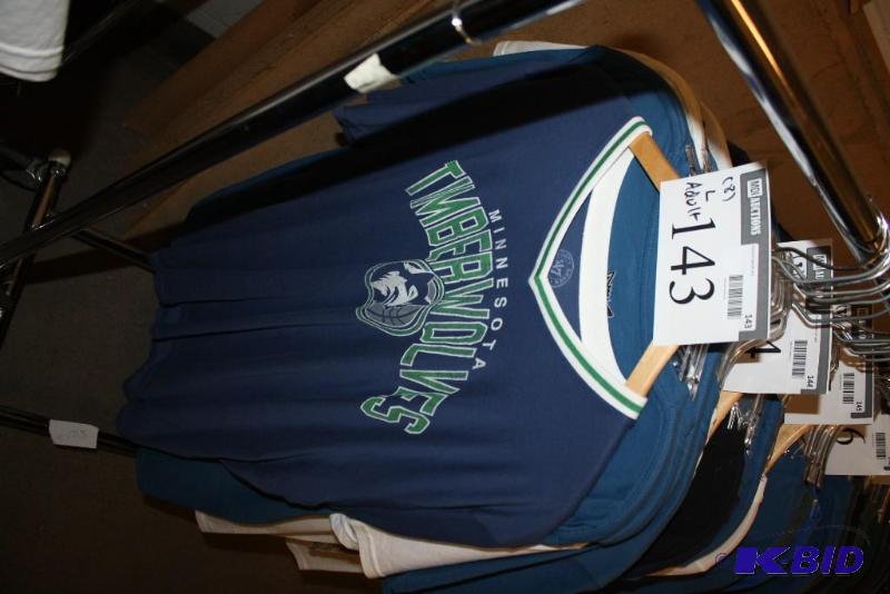 Officially Licensed Sports Apparel Tops Timberwolves Merchandise (L)