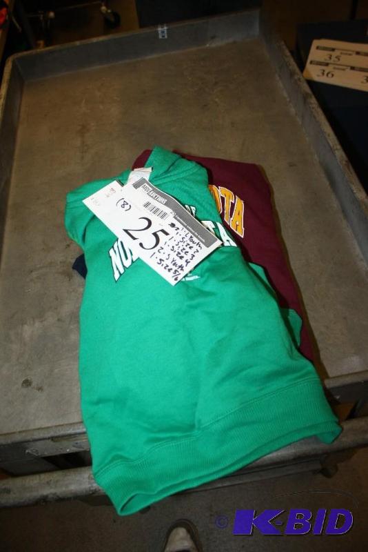 Officially Licensed Sports Apparel Tops (Miscellaneous Youth Sizes)
