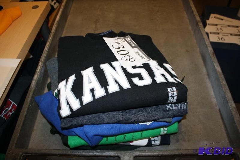 Officially Licensed Sports Apparel Tops (LXL)