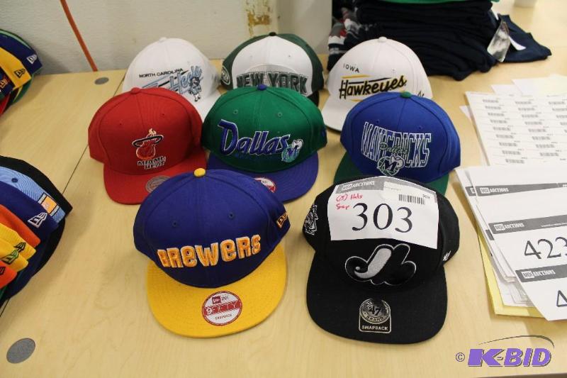 Snap-Back Hats - Officially Licensed Sports Teams (Zephyr, New Era)