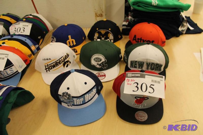 Snap-Back Hats - Officially Licensed Sports Teams (Zephyr, New Era)