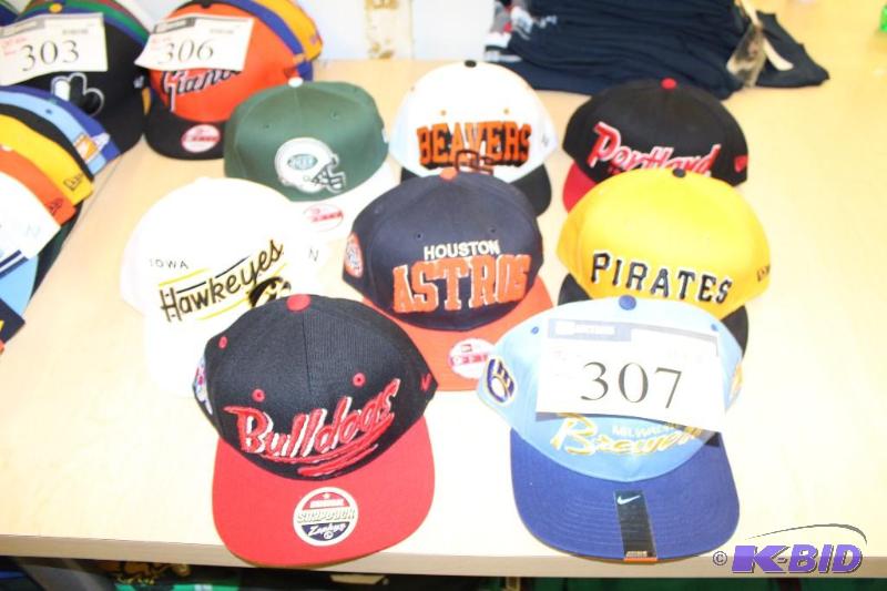 Snap-Back Hats - Officially Licensed Sports Teams (Zephyr, New Era)