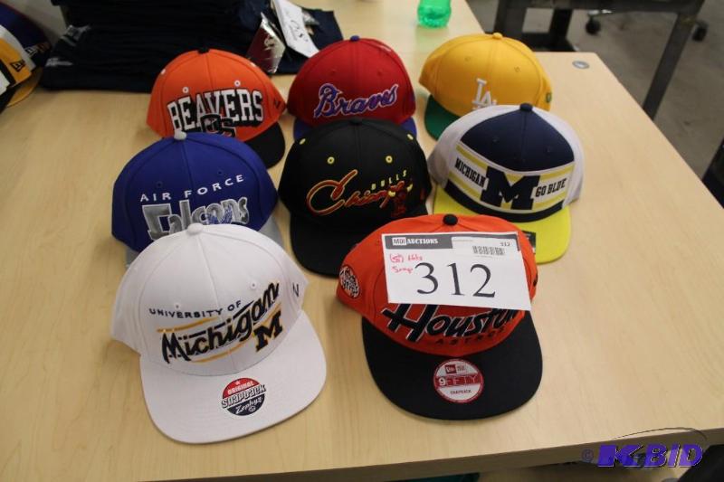 Snap-Back Hats - Officially Licensed Sports Teams (Zephyr, New Era)