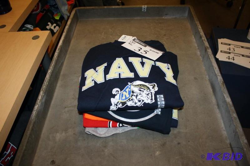 Officially Licensed Sports Apparel Tops (XL)