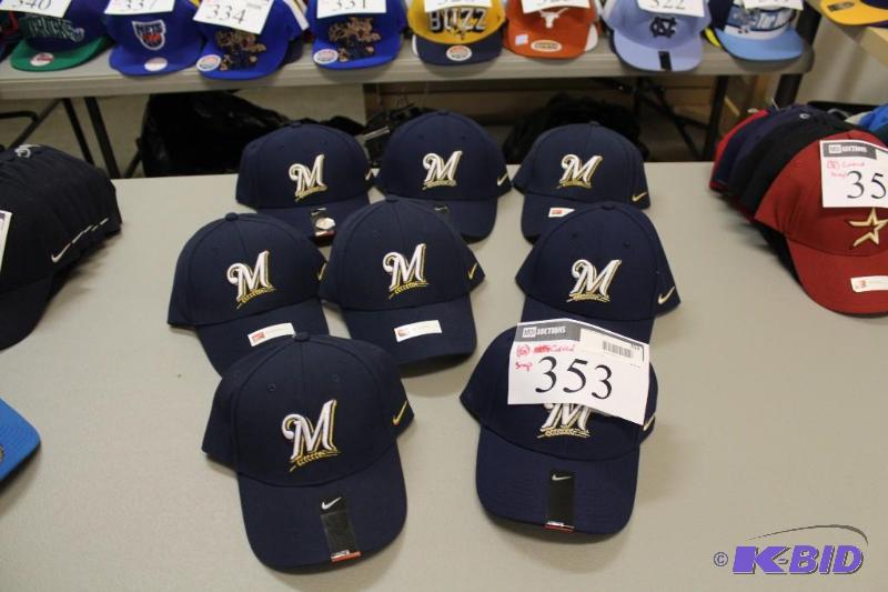 Snap-Back Hats - Officially Licensed Sports Teams (Zephyr, New Era) Milwaukee Brewers