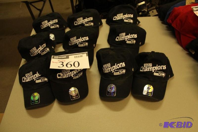 Snap-Back Hats - Officially Licensed Sports Teams (Zephyr, New Era) Seattle Seahawks Superbowl Champ