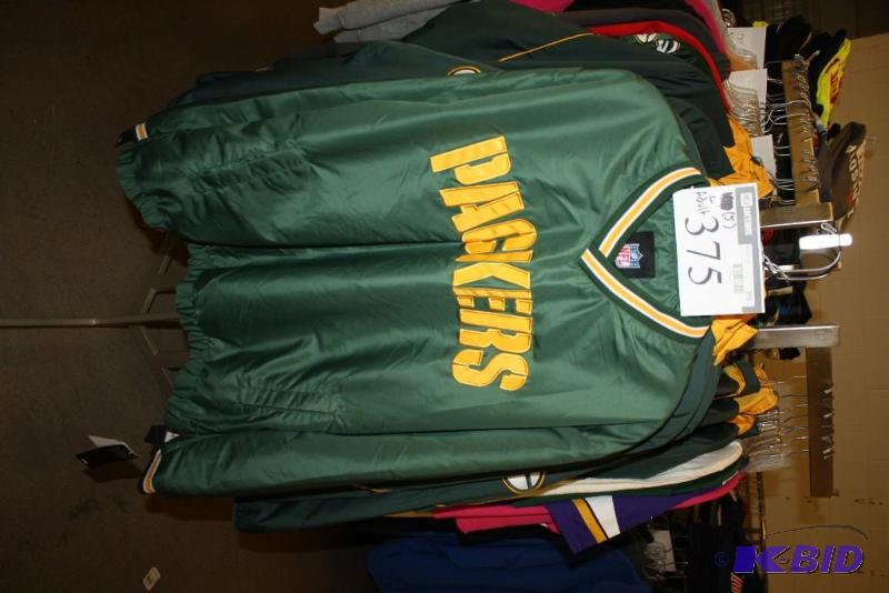 Officially Licensed Sports Apparel Tops Green Bay Packers (L)