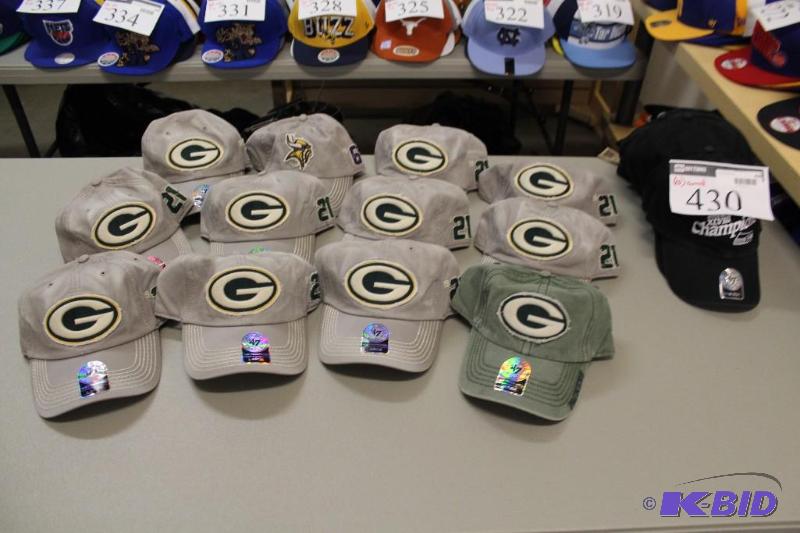 Officially Licensed Fitted Hats wMiscellaneous Sizes & Sports Team Logos