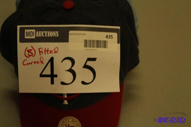 Officially Licensed Fitted Hats wMiscellaneous Sizes & Sports Team Logos