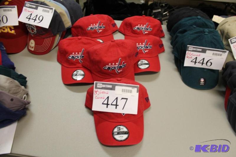 Officially Licensed Fitted Hats wMiscellaneous Sizes & Sports Team Logos